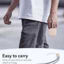 ESR AirPods 4 Case, Compatible With 4th Generation (2024) (USB-C), MagSafe, Drop Protection Cover With Lanyard, Magnetic Lid Lock, Orbit Hybrid, Desert Titanium