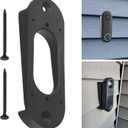 Doorbell 4" Standard Vinyl | Aluminum | Hardi Board | Cedar Siding Mount Compatible with REO-Link Doorbell WiFi Camera, Wedge Kit Design for Nest Wireless Doorbell - Keep The Doorbell Level