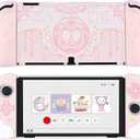 GeekShare Protective Case Compatible with Switch Console and Joy Con- Slim Cover Case with Ergonomic Design for Switch Model- Star Wings (for Switch OLED)