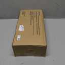 BAYKA White Floating Shelves for Wall  Rustic Wood Wall Shelves with Metal Brackets for Bathroom, Bedroom, Kitchen, or Living Room Decor Organization  Set of 3, Sturdy Storage with 22lb Capacity (15.7inches, C. White - Modern Minimalist Style)