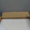 BBQ Future 19.8 Inch Half-Moon Ceramic Heat Deflector Plates for Kamado Joe Big Joe I, II & III, 2-Pack, White