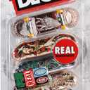 TECH DECK, Ultra DLX Fingerboard 4-Pack, Real Skateboards, Collectible and Customizable Mini Skateboards, Kids Toys for Ages 6 and up