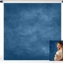 Kate 8x8ft Blue Abstract Photography Backdrop Headshots Portrait Background Studio Blue Backdrops