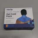 REVIX Neck Ice Pack Wrap  Reusable Hot Cold Gel Pack for Neck and Shoulder, Large Flexible Design with Soft Plush Lining, Cervical Gel Ice Wrap Ideal for Post-Workout Recovery, Fatigue & Relaxation