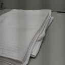 SINLAND Sublimation Blank Towels Kitchen Towel Fast Drying Tea Towel Polyester Dish Towels for Drying Dishes 16 Inch X 24 Inch 10 Pack White