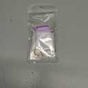 Maxjoy for Apple Airpods 4th Generation Case Cover(2024), Silicone Case with Cherry Blossom Ornament Keychain Compatible with Airpods 4 case for Women,Men-Lavender