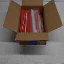 Yard Sale Red Arrow Signs with Stakes-16 x 5 in Double Sided,Outdoor Estate Sale Signs for Business,This Way Arrow Yard Signs,Plastic Garage Sale Sign Outdoor (20)