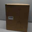 Modern Pendant Light Fixtures with 12" White Linen Fabric Shade, Adjustable Hanging Light Fixture,Drum Black Vintage Chandelier for Kitchen Island Bedroom Dining Room Foyer Entryway