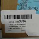 4 Pack Fall Decor Garland - Fall Thanksgiving Decorations for Home - 23.6Ft Maple Leaves Garland with Lights Battery Operated for Mantle Fireplace Table Indoor Outdoor Autumn Halloween Christmas Decor