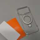 TORRAS Ostand Slim for iPhone 17 Pro Max Case Clear, Upgraded Magnetic Stand, Fit for MagSafe, Frameless with Thin Open-Edge Fit, Minimalist Phone Case for iPhone 17 Pro Max, 6.9'', Drop Protection