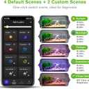 hygger 60W Smart Aquarium Light, Bluetooth LED Light with App Control, Full Spectrum Fish Tank Light with 24/7 Lighting Cycle, 5 Modes, Adjustable Timer, for 48"-55" Freshwater Planted Tank