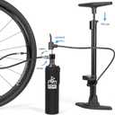 Tubeless Tire Inflator 1.1L- Tubeless Bike Pump Max160 Psi - Tubeless Booster Compatible with Presta Valves for Road, Mountain E-Bike