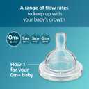 Philips Avent Anti-Colic Nipples - Flow 1, 4-Pack, SCY761/44