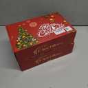 2 x Flechllary 3ft DIY Felt Christmas Tree for Toddlers, Set Plus Snowman Advent Calendar with 33 Removable Ornaments, Wall Hanging Xmas Gift for Kids with String Lights (Batteries Not Included)