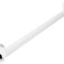 Design House Adjustable Closet Rod, White, 30 in. to 48 in., 205823