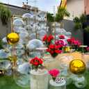36 Inch Bobo Balloons Transparent Clear Bubble Balloons for Stuffing with Helium, 12 Pcs Large Balloon for DIY Party Decor, Birthday, Wedding, Baby Shower, Anniversary, Indoor Outdoor Celebration