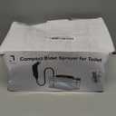 LUOOV Electric Rechargeable Handheld Personal Travel Bidet Portable for Toilet,Bathroom and Outdoor Hiking Strong - Soft Pressure Options Refreshing Clean with 2.3L Water Storage (Black 2.3L)