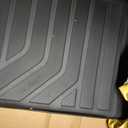 Powerty Trunk Mat for Toyota Corolla Cross 2022-2026, All Weather TPE Cargo Mat Liner for Corolla Rear Trunk