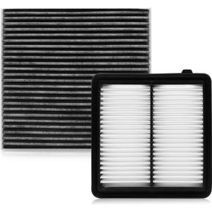 JTBU134-256 Engine & Cabin Air Filter for Acura Ilx 2013 2014 2015 and for Honda Civic 2012 2013 2014 2015.Replacement for CA11256,17220RW0A00,CF10134,80219-SHJ-A01.