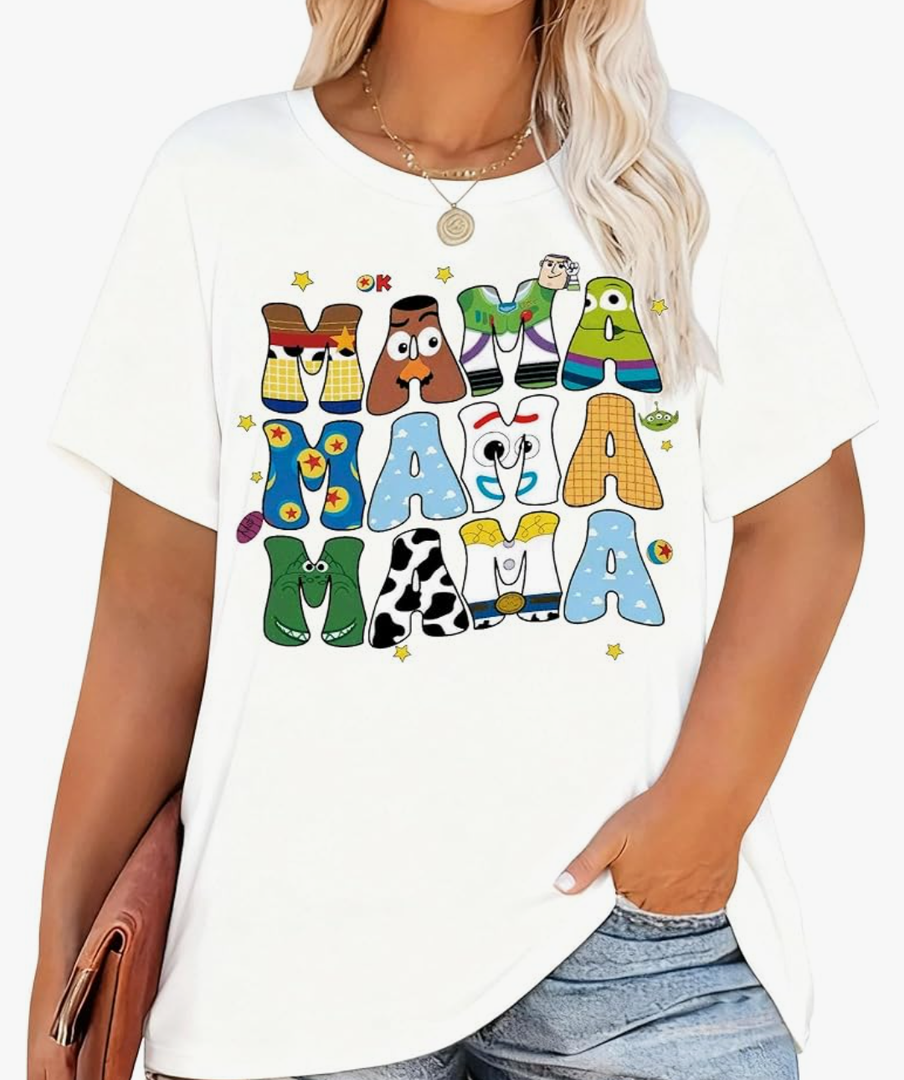 LUKYCILD Mom and Dad Matching Shirts Couples Matching Outfits Pregnancy Announcement TShirt Casual Graphic Tee Size S