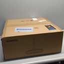 Gazebo Fans Outdoor Hanging Ceiling Fans with Lights,16" Portable Plug in Ceiling Fan, Multi-Angle Adjustable Floor Fans, Black Outdoor Ceiling Fans for Patios.