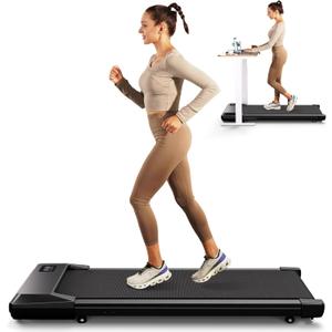 SupeRun Walking Pad, Under Desk Treadmill, 3 in 1 Portable Treadmill with Remote Control LED Display, 2.5 HP Quiet Walking Jogging Machine for Office Home Use, 250 Lbs Capacity