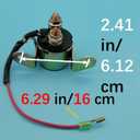 3083211 3085521 3087196 4011335 4010930 Starter Solenoid Relay for Polaris Magnum Ranger Scrambler Sportsman Boss Blazer Xplorer 300 325 330 340 400 500 550 600 700 800 488 Z159