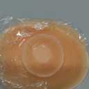 Niidor Adhesive Bra Strapless Sticky Invisible Push up Silicone Bra for Backless Dress with Reusable Nipple Covers (Creme)