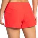 Roxy Women's Board Shorts - Quick Dry Bathing Suit Shorts, 2" Inseam - Swimsuit Bottoms Red M