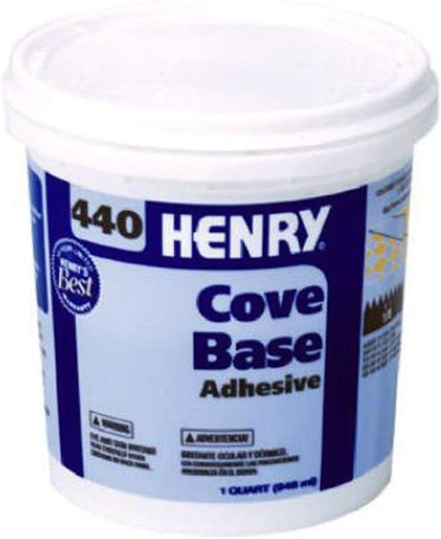 Henry, W.W 12109 QT #440 Cove Adhesive, Beige, 32 oz