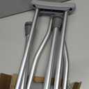 Aluminum Crutches for Adults & Seniors, Adjustable Crutches for Walking, Comfortable Lightweight Crutch with Underarm Pad and Crutch Bag & Hand Grip, 300 LB Weight Capacity, Fitting 5'2"-5'8",1 Pair
