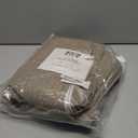 RAIN CITY Blackout Beige Curtains for Living Room 100 Inch Long 2 Panels,Linen Textured Rustic Dull Room Darkening Drapes for Dining Room Back Tab with Hooks Cottage Urban Decor 50x100