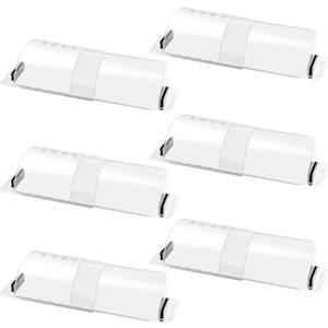 6-Pack Air Vent Deflector 8.5 to15.5 Inches, Aerospace-Grade Plastic (5-Meter Drop Resistant), 200% Stronger Magnetic AC/Heat Vent Covers (-35F to 284F) for Ceiling/Floor/Wall Registers