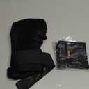 Slim-Fit Ankle Brace for Sprained Ankle, Quick Lace Up Ankle Support for Women Men with 2 Auto-Shaped Pads, Air Fabric Cool Ankle Stabilizer for Injury Recover, Running,Sports, M(12-13)