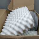 CWAWZ Extra Large Dog Bed, Orthopedic Dog Bed with Cooling Gel Memory Foam, Waterproof XL Pet Bed with Removable Washable Cover, 42" Pet Sofa Couch Dutch Velvet with Bone Toy, Light Gray 107L x 76W x 24Th Centimetres