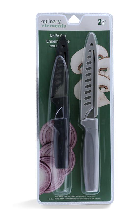 CULINARY ELEMENTS Food Prep Knife Set 2ct, 2 CT