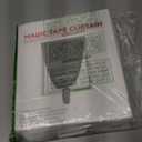 Self Adhesive Portable Blackout Curtains for Bedroom Easy to Install Window Thermal Lnsulated Kitchen Room Darkening Small Window Curtains, Cortinas Para Cuarto, 35"W X 79"L, Beige, 1 Panel