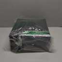 Mlikero Card Deck Case for Trading Cards 1800+, Trading Card Storage Box Fits Toploader and Magnetic Card Holder, Leather Magnetic Closure Deck Box Fit for MTG, TCG (A-3 Row XL, A1-Black)