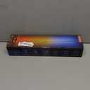 luckystyle Smart RGB+IC Corner Floor Lamp,Bright LED Tall Modern Floor Lamp with APP and Remote,Ambient Lighting Color Changing Standing Lamps with Music Mode and Timing for Living Room,Bedroom,Party (Black)