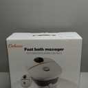 Foot Bath Massager With Massage , Bubbles, Heat Easy Foot Soak At Home