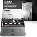 Titanium Cutting Board,Premium Titanium Cutting Board Set of 3, Pure Kitchen Chopping Boards, Non-Toxic & Dishwasher Safe for Meat, Fruit, and Vegetables (3PCS)