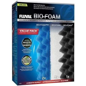 Fluval 206/207 Bio Foam Value Pack, Replacement Aquarium Filter Media