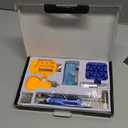 JOREST Watch Repair Kit for Battery Replacement & Link Removal, Resizing &Opener, Watch Repair and Cleaning Screwdriver Set, Wrench Back Remover, Spring Bar Tool