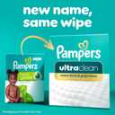 Pampers Ultra Clean Baby Wipes (Previously 'Free & Gentle'), 99% Water, Hypoallergenic, Unscented, 100% Plant Based, Plastic-Free, 936 Baby Wipes Total (12X Flip-Top Packs)