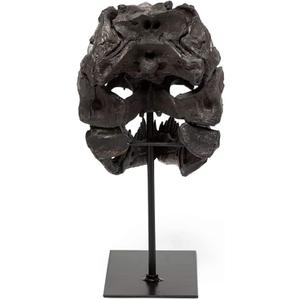 Dinosaur Statue Gothic Home Decor Resin Skull Sculptures for Living Room Office TV Cabinet Wine Cabinet Holiday Birthday Gift (Small)
