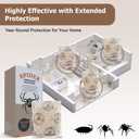 15 Pack Powerful Spider Repellent Indoor Protection for Your Home, Made with Natural Ingredients, Long-Lasting Indoor & Outdoor Spider Control for Home, Garage, Basement, and More, Safe & Easy to Use