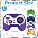 Maitys 24 Pcs Game Controller Shaped Notepads Bulk Mini Pocket Gaming Notebook Novelty Memo Pads for Journaling Office Supplies Party Favors