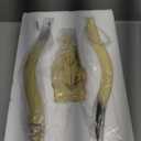 KIWZZXXKW Cow Skull Wall Decor, Faux Longhorn Skull Wall Decor - Handmade Faux Taxidermy Bull's Head Wall Hanging - Large Farmhouse Decor 31inch (Longhorn)