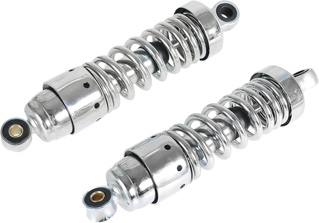 1 Pair 10.75 Inch Rear Shocks Absorbers Suspension Replacement for Honda CMX250 1986-2014