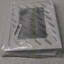 HappyHapi 8x10 Picture Frame Set of 5, Tabletop & Wall Display Pictures 5x7 with Mat or 8x10 Without Mat, Multi Gallery Photo Frames Collage (White)